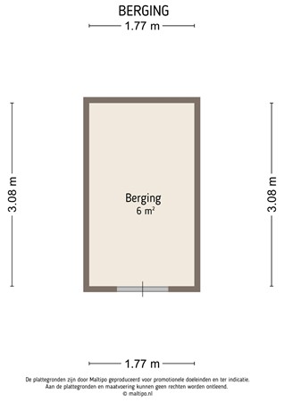 Floorplan - Oranjehof 77, 4141 GE Leerdam